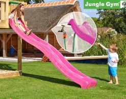Jungle Gym Rutsjebane 2,65 m, Lyserød