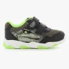 Jurassic World Blinkende Sneakers, Black/Light Green