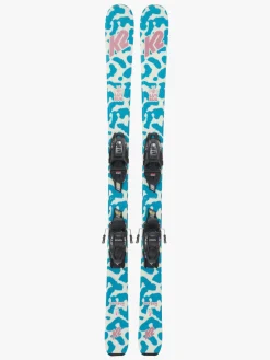 K2 Luv Bug Fdt 7.0 Ski inkl. Bindinger, 136 cm