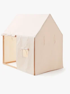 Kids Concept Legehus Telt, Naturhvid