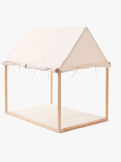 Kids Concept Legehus Telt, Naturhvid