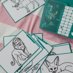 Kidywolf KIDYDRAW MINI Tegnetablet LCD Verdens Dyr