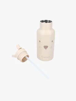 Kidzroom Beary Excited  Rustfrit stål Drikkedunk 350ml, Beige