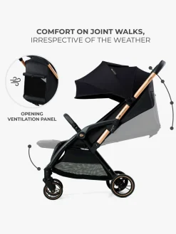 Kinderkraft APINO Klapvogn, Raven Black