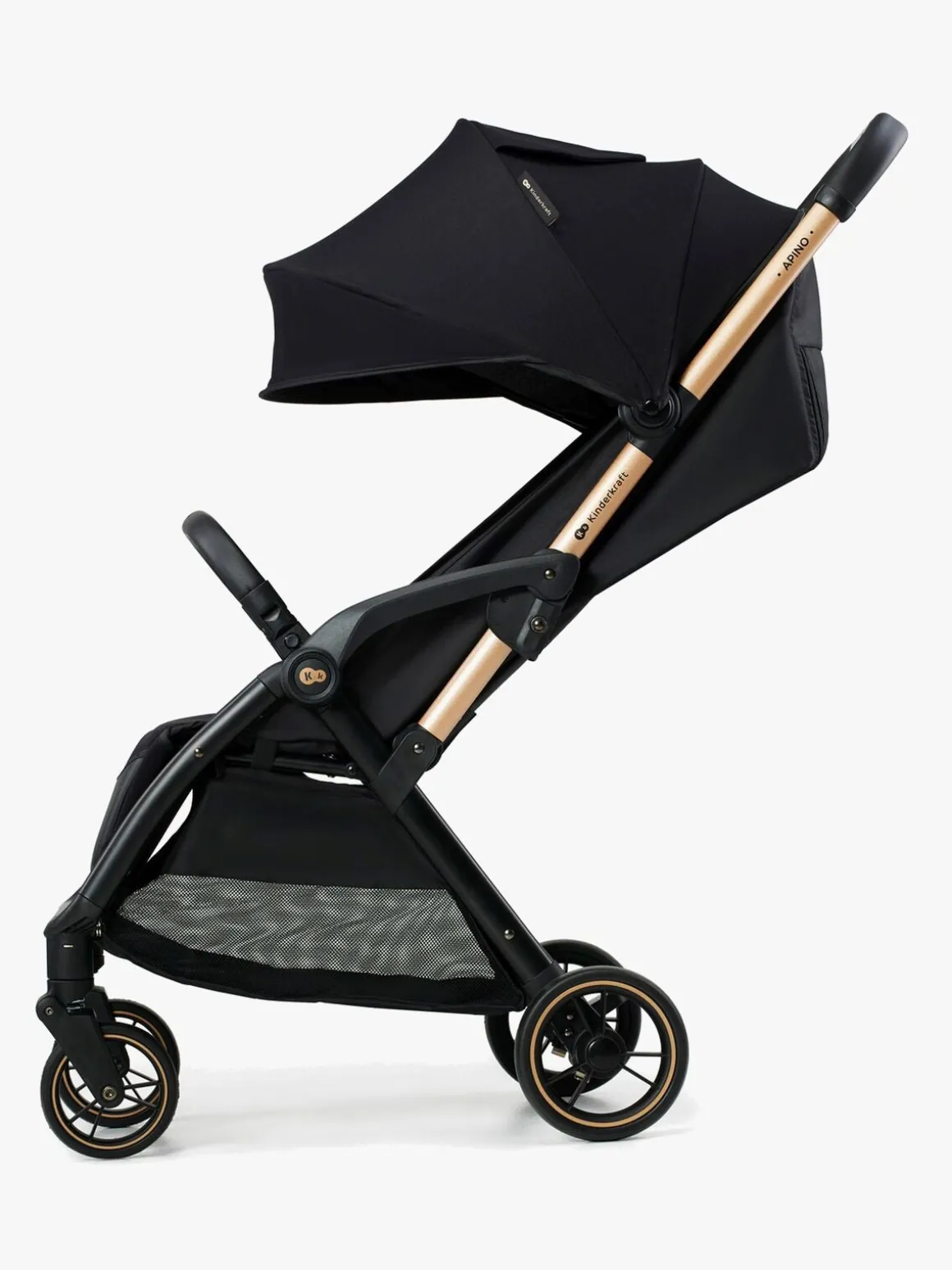 Kinderkraft APINO Klapvogn, Raven Black