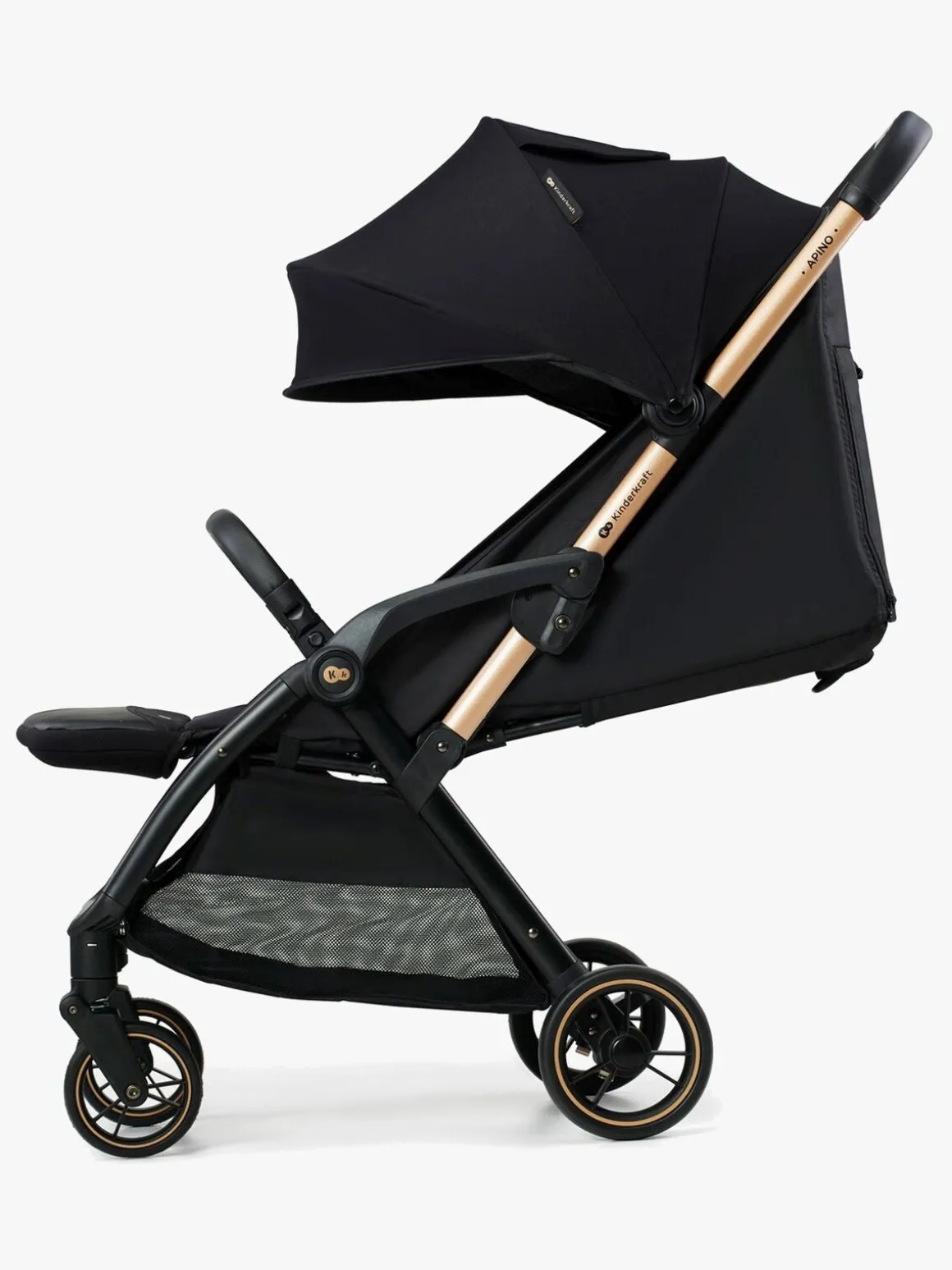 Kinderkraft APINO Klapvogn, Raven Black