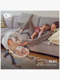 Kinderkraft ELSU Skråstol, Grå