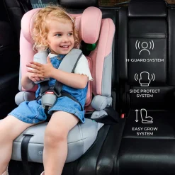 Kinderkraft I-COMFY i-Size Autostol, Pink
