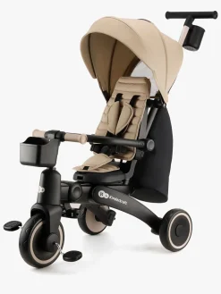 Kinderkraft Jazz 4-i-1 Trehjulet Cykel, Beige