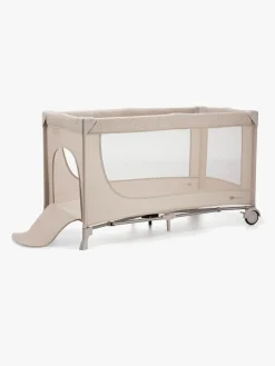 Kinderkraft JOY 2 Weekendseng med Tilbehør, Beige