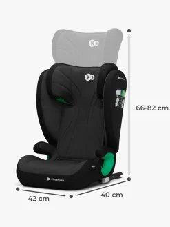 Kinderkraft JUNIOR FIX 2 i-Size Autostol, Graphite Black
