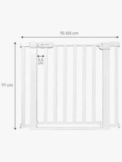 Kinderkraft LOCK&GO Sikkerhedsgitter, White