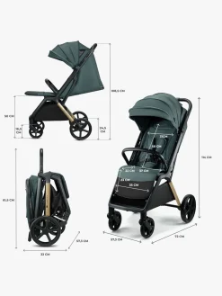 Kinderkraft Loom Klapvogn, Jade Green