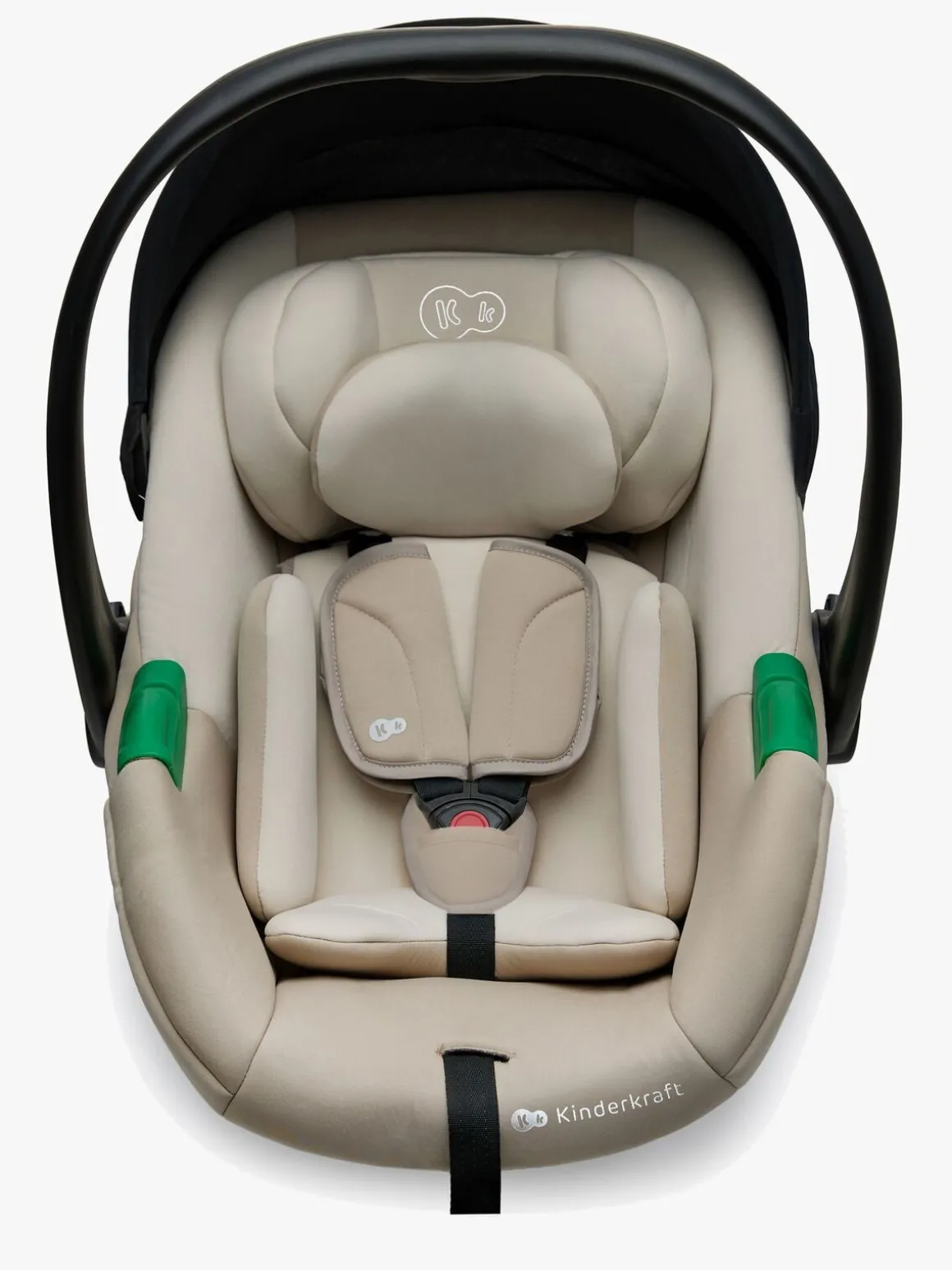 Kinderkraft MINK PRO 2 i-Size Autostol Baby inkl MINK FX 2 SET BLACK Base, Beige