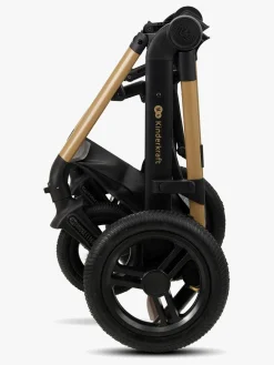 Kinderkraft MOOV 2 Air 3-in-1 Kombivogn, Pure Black