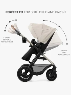 Kinderkraft MOOV 2 4-in-1 Air Duovogn, Moonlight Grey
