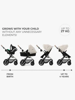 Kinderkraft MOOV 2 4-in-1 Duovogn, Moonlight Grey