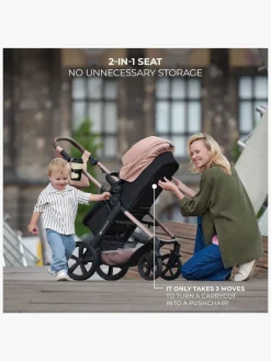 Kinderkraft MOOV 2 4-in-1 Duovogn, Pure Black