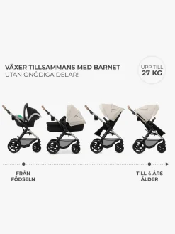 Kinderkraft MOOV 2 3-in-1 Kombivogn, Moonlight Grey