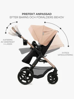 Kinderkraft MOOV 2 3-in-1 Kombivogn, Sand Beige