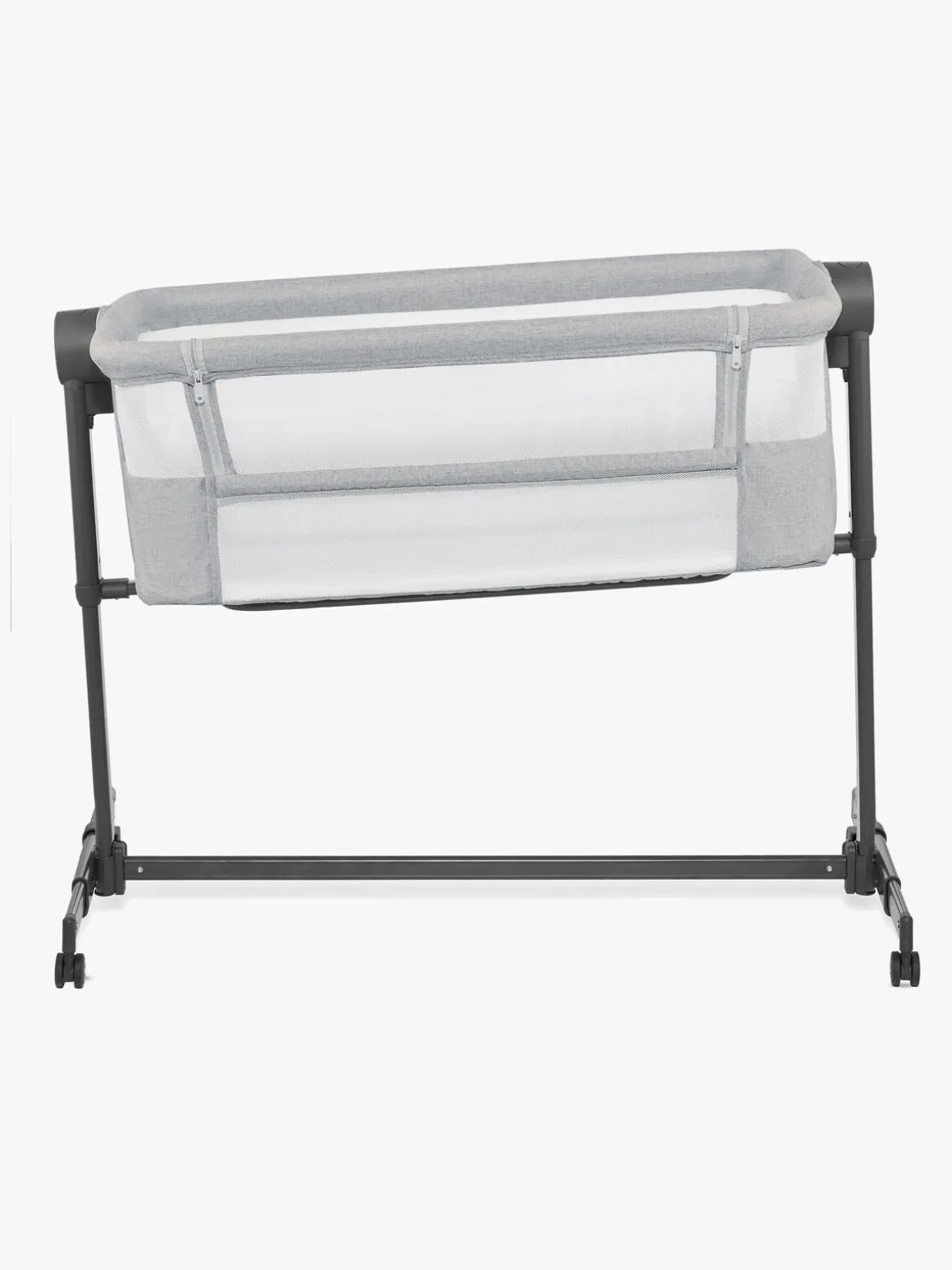 Kinderkraft Neste Up 2 Bedside Crib, Light Grey