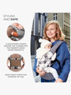 Kinderkraft NINO CONFETTI Bæresele, Denim