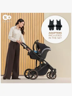 Kinderkraft Prime 2 2-in-1 Duovogn, Venezian Black