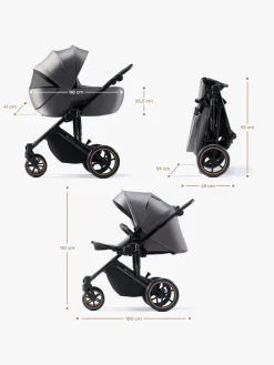 Kinderkraft Prime 2 2-in-1 Duovogn, Shadow Grey