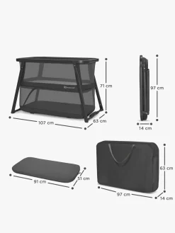 Kinderkraft SOFI PLUS Weekendseng, Grey