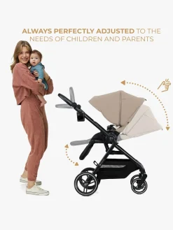 Kinderkraft YOXI 2-in-1 Duovogn, Sand Beige