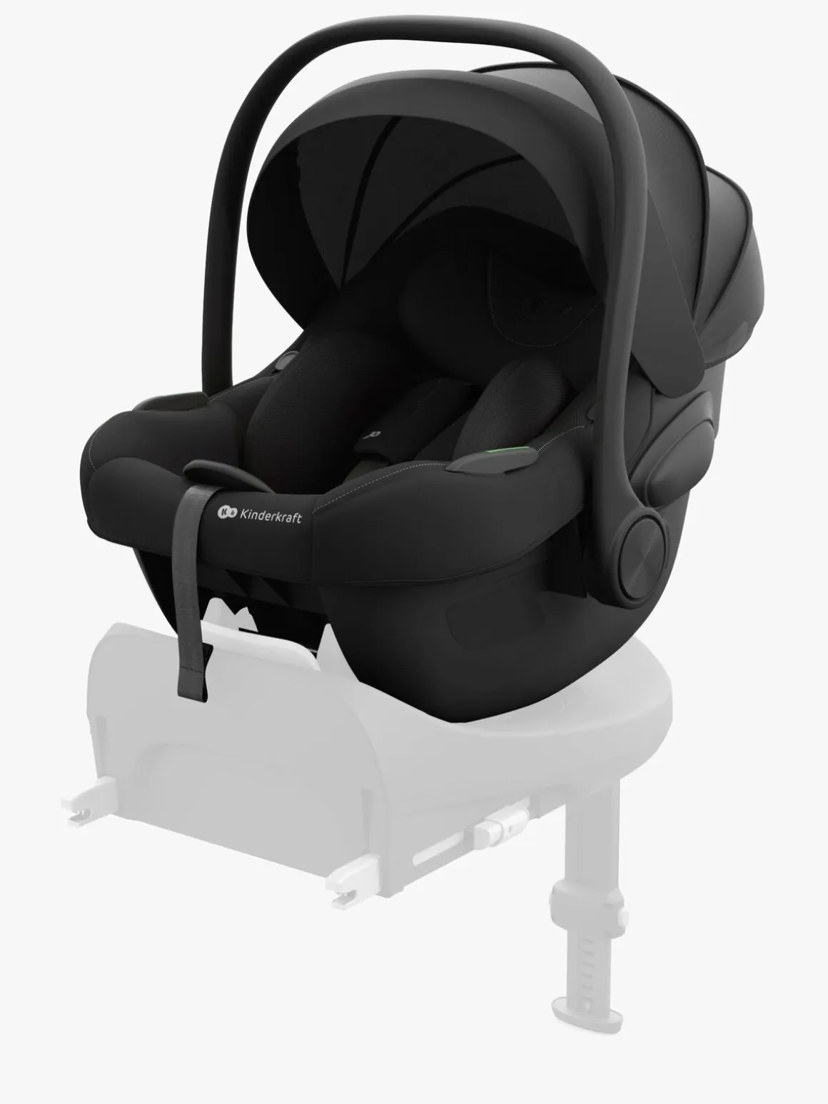 Kinderkraft I-LITE Autostol Baby inkl. Base, Graphite Black