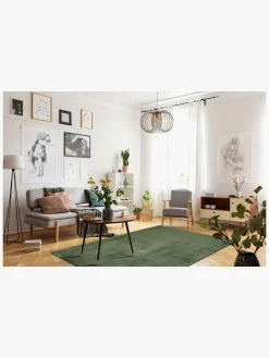 KM Carpets Cozy Gulvtæppe 110x160, Green