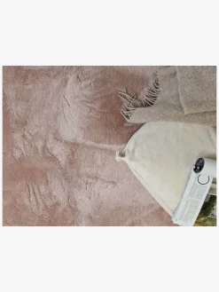 KM Carpets Cozy Gulvtæppe 110x160, Dusty Pink