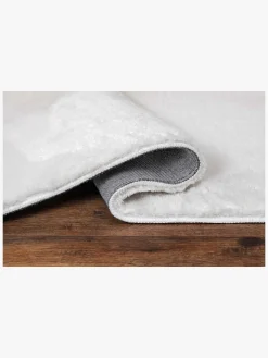 KM Carpets Cozy Gulvtæppe 110x160, White