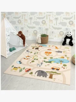 KMCarpets Animal Gulvtæppe 120 x 160, Linned
