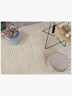 KMCarpets Doria Zen Gulvtæppe 160x230, Hvid