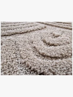 KMCarpets Doria Zen Gulvtæppe 160x230, Linned