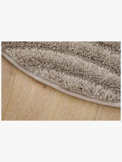 KMCarpets Doria Zen  Rundt Gulvtæppe 120, Linned