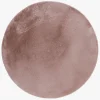 KMCarpets Dream Rund Gulvtæppe 200, Pink