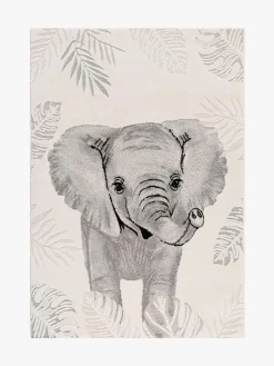 KMCarpets Gulvtæppe Elefant 120x170, Creme