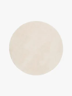 KMCarpets Gulvtæppe Rund 120, Soft Natur