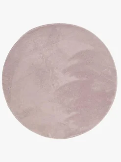 KMCarpets Gulvtæppe Rund 160, Soft Dusty Pink