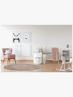 KMCarpets Gulvtæppe Rund 120, Soft Greige