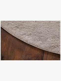 KMCarpets Gulvtæppe Rund 120, Soft Greige