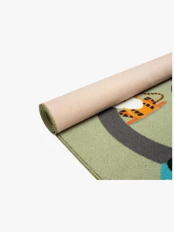 KMCarpets Play Animals Gulvtæppe 80x150, Grøn