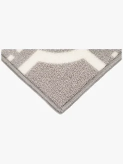 KMCarpets Vejtæppe m. Gummiunderside Grå 133x170