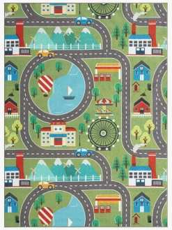 KMCarpets Vejtæppe 120x160 cm, Green