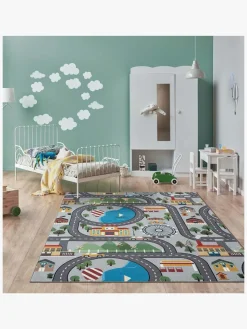 KMCarpets Vejtæppe 120x160 cm, Grå