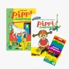 Kärnan Pippi Langstrømpe Kreasæt