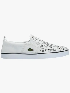 Lacoste Gazon 318 Sneakers, White/Black